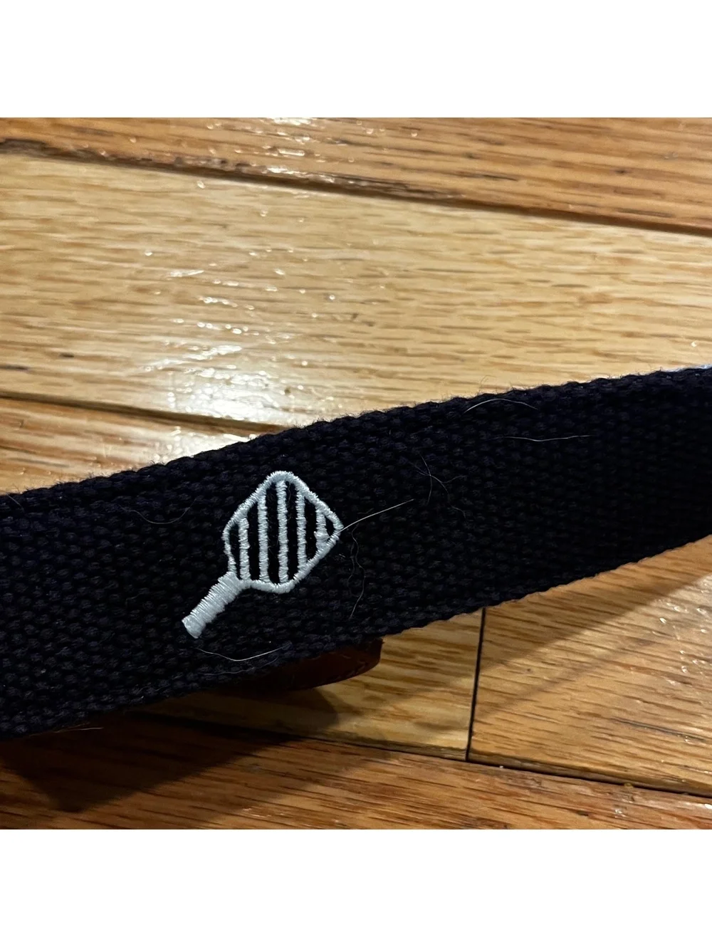 Vineyard Vines Pickle Ball Embroidered Canvas Club Belt Nautical Navy Size 32